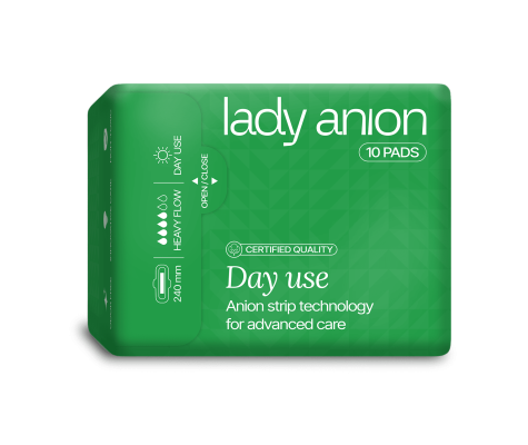 LADY ANION HÜGIEENILINE SIDE 240MM N10