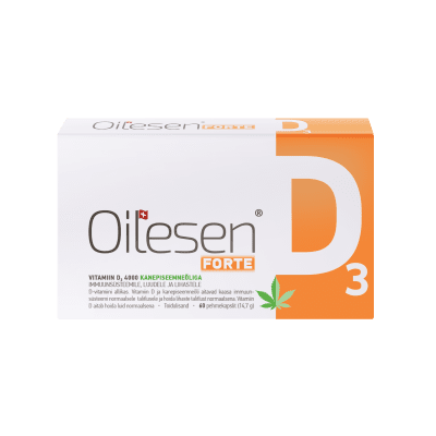 OILESEN FORTE VITAMIIN D3 ÕLIKAPSLID 4000IU N60