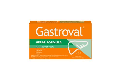 GASTROVAL HEPAR FORMULA KAPSLID N30