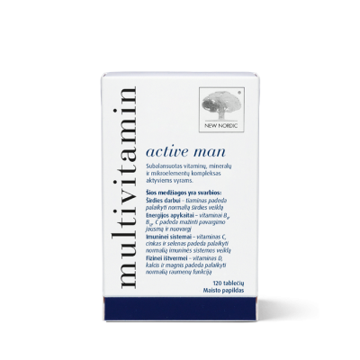 MULTIVITAMIN ACTIVE MAN TBL N120