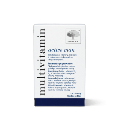 MULTIVITAMIN ACTIVE MAN TBL N120