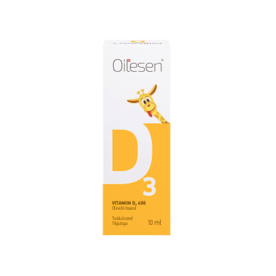 OILESEN VITAMIIN D3 TILGAD 400IU 10ML