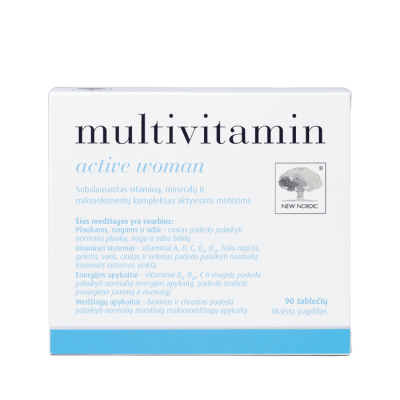 MULTIVITAMIN ACTIVE WOMAN TBL N90