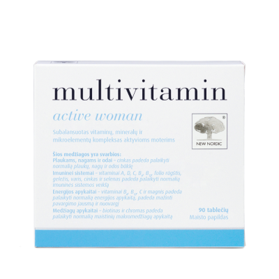 MULTIVITAMIN ACTIVE WOMAN TBL N90