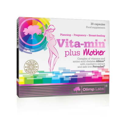 OLIMPLABS VITA-MIN PLUS MOTHER KAPSLID N30
