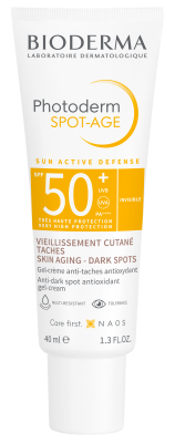 BIODERMA PHOTODERM SPOT-AGE PÄIKESEKAITSEKREEM SPF50+ 40ML