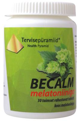 TERVISEPÜRAMIID BECALM TBL MELATONIINIGA N30