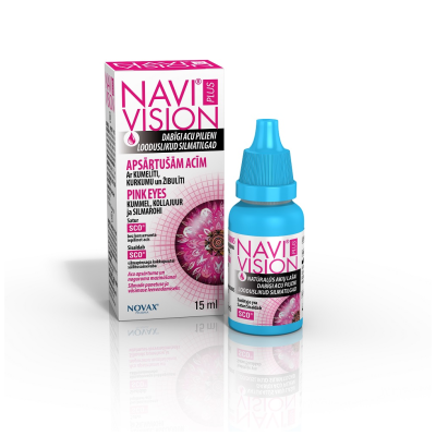 NAVI VISION PLUS PINK EYES SILMATILGAD 15ML