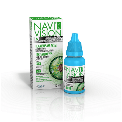 NAVI VISION PLUS IRRITATED EYES SILMATILGAD 15ML