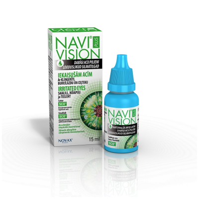 NAVI VISION PLUS IRRITATED EYES SILMATILGAD 15ML
