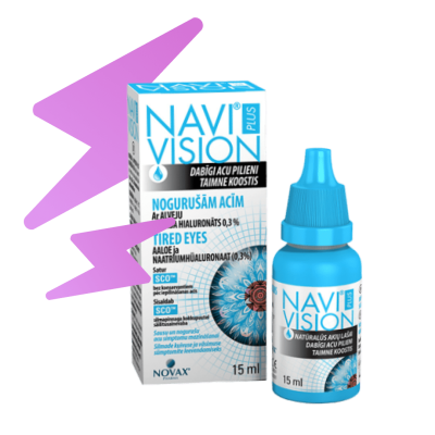 NAVI VISION PLUS TIRED EYES SILMATILGAD 15ML