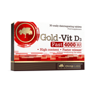 OLIMPLABS GOLD-VIT D3 4000IU FAST TBL N30