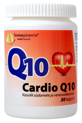 TERVISEPÜRAMIID CARDIO Q10 KAPSLID N30