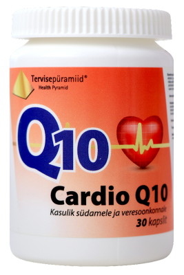 TERVISEPÜRAMIID CARDIO Q10 KAPSLID N30