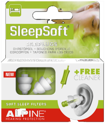 ALPINE SLEEPSOFT KÕRVATROPID KORDUVKASUTATAVAD 1PAAR