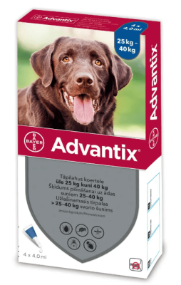ADVANTIX TÄPILAHUS 2000MG+400MG 4ML 4ML N4