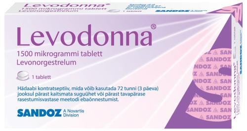 LEVODONNA TBL 1500MCG N1