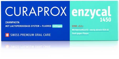 CURAPROX HAMBAPASTA ENZYCAL 1450PPM 75ML