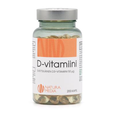 NM VITAMIIN D ÕLIKAPSLID 50MCG 2000IU N200