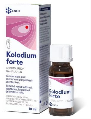 KOLODIUM FORTE VEDELIK NAHAKAHJUSTUSTELE 10ML