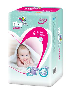 MAGICS PANTS PÜKSMÄHKMED LASTELE MAXI 9-15KG N22