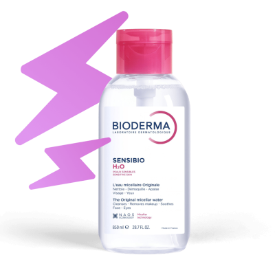 BIODERMA SENSIBIO H2O MITSELLAAR VESI TUNDLIKULE NAHALE 850ML