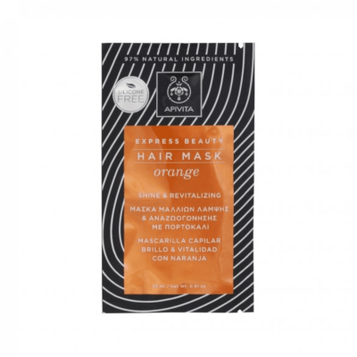 APIVITA EXPRESS JUUKSEMASK APELSINIGA SÄRA ANDEV 20ML