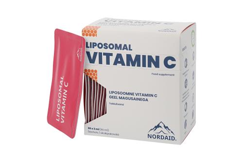 NORDAID LIPOSOOMNE VITAMIIN C VEDELIK 1000MG 3ML N30