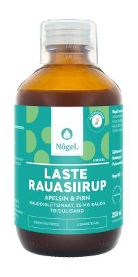 NÕGEL RAUASIIRUP LASTELE 250ML