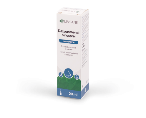 LIVSANE NINASPREI ISOTOONILINE DEKSPANTENOOLIGA 20ML