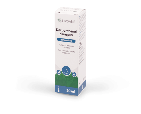 LIVSANE NINASPREI ISOTOONILINE DEKSPANTENOOLIGA 20ML