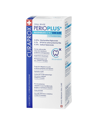 CURAPROX SUUVESI PERIO PLUS REGENERATE 0,09% 200ML