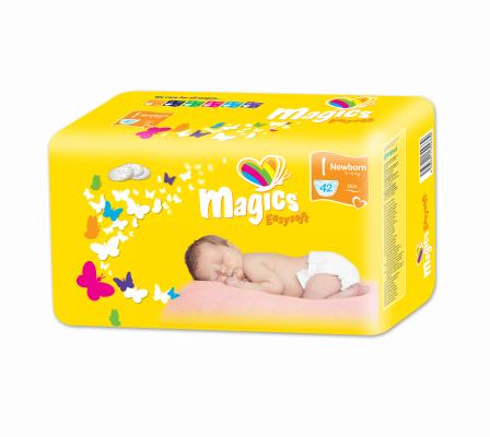 MAGICS EASYSOFT ECON MÄHKMED LASTELE NEWBORN 2-5KG N42