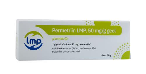 PERMETRIIN LMP GEEL 50MG 1G 30G N1