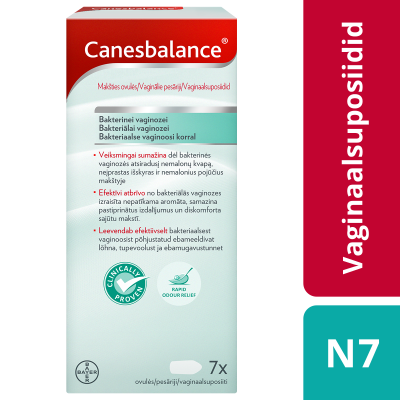 CANESBALANCE VAGINAALSUPOSIIDID N7