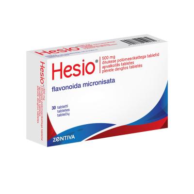 HESIO ÕHUKE POLÜMEERKATTEGA TBL 450MG+50MG N30