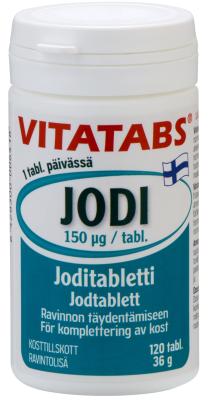VITATABS JODI JOOD TBL N120