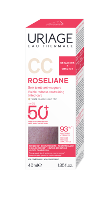 URIAGE ROSELIANE CC KREEM SPF50+ PUNETAVALE NAHALE 40ML
