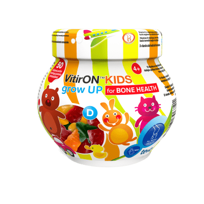 VITIRON KIDS GROW UP KUMMIKOMMID N50