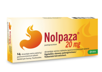 NOLPAZA GASTRORESIST TBL 20MG N14