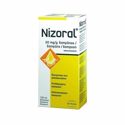 NIZORAL ŠAMPOON 20MG 1G 100ML N1