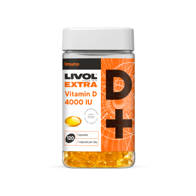 LIVOL EXTRA VITAMIIN D 4000 IU N120