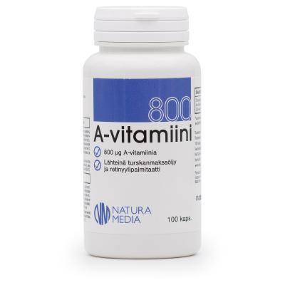 NM VITAMIIN A ÕLIKAPSLID 800MCG N100
