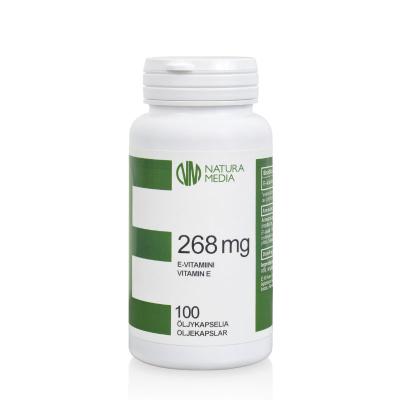 NM VITAMIIN E ÕLIKAPSLID 268MG N100