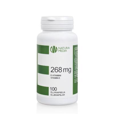 NM VITAMIIN E ÕLIKAPSLID 268MG N100