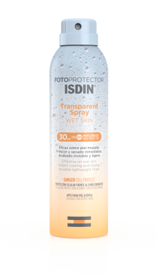 ISDIN PÄIKESEKAITSE AEROSOOL MÄRJALE NAHALE SPF50 250ML
