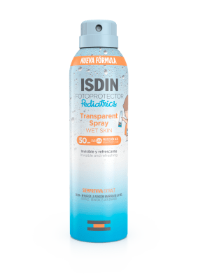 ISDIN PÄIKESEKAITSE AEROSOOL VEEKINDEL SPF50 LASTELE 250ML