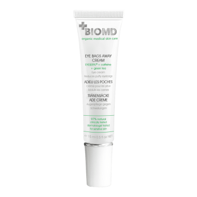 BIOMD EYE BAGS AWAY KREEM SILMAALUSTE TURSETE VASTU 15ML