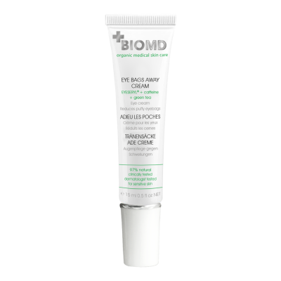 BIOMD EYE BAGS AWAY KREEM SILMAALUSTE TURSETE VASTU 15ML