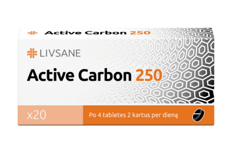 LIVSANE SÖETABLETID 250MG N20